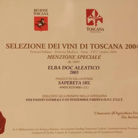 Azienda Agricola Sapereta ファームステイ